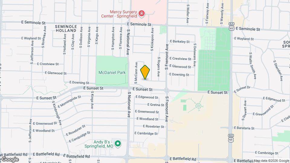 2535 S Prospect Ave Map and Location Details