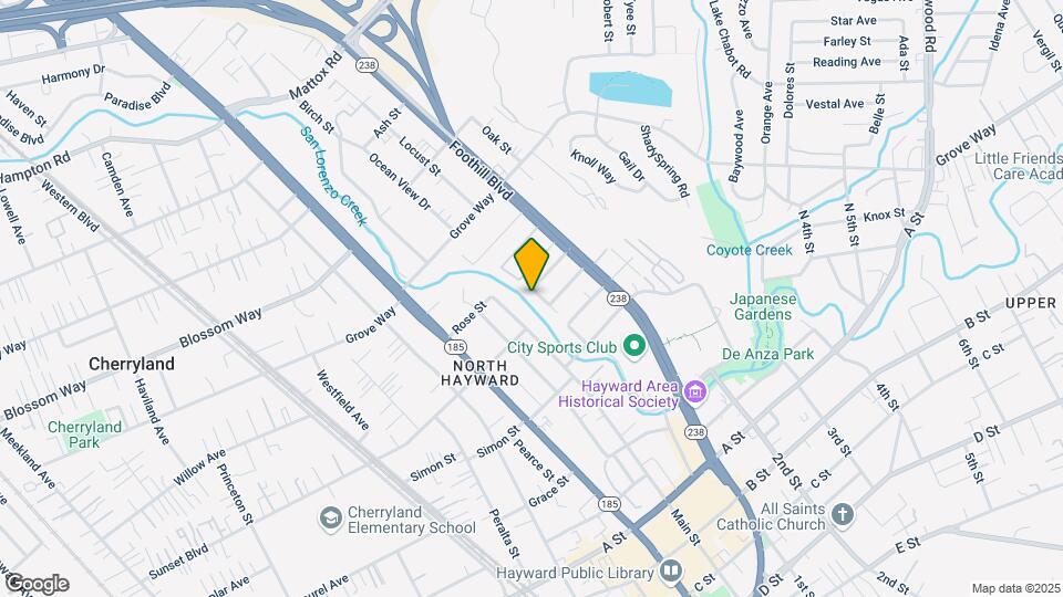 21815 Rio Vista St Map and Location Details