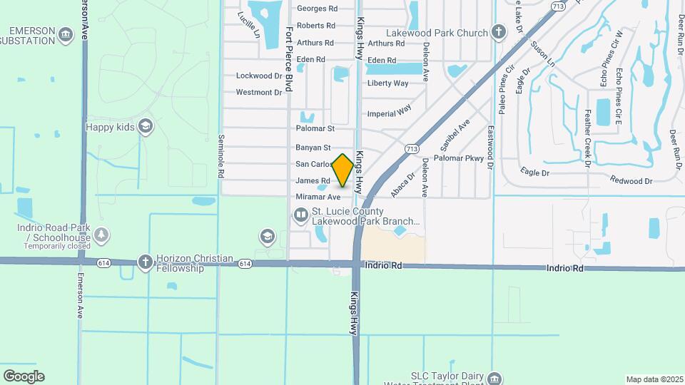 7304 Miramar Ave Map and Location Details