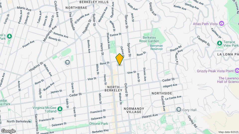 1423 Walnut St Mapa y Detalles de la Ubicación