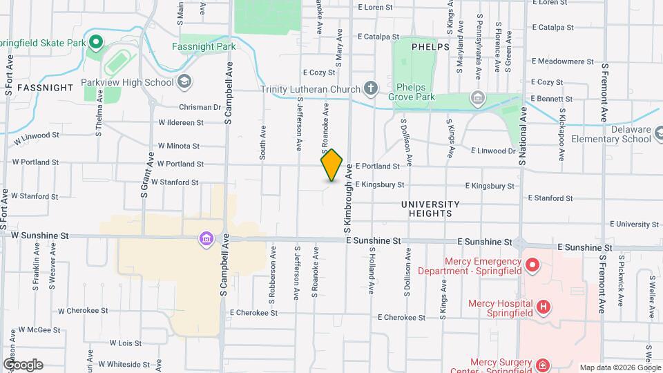 516 E Stanford St Map and Location Details