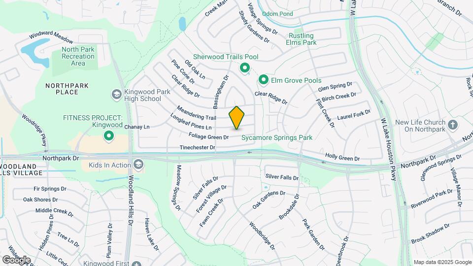 2739 Foliage Green Dr Map and Location Details