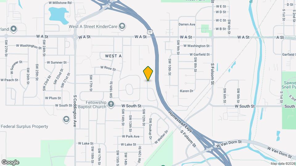 1836 SW 11th St Map and Location Details