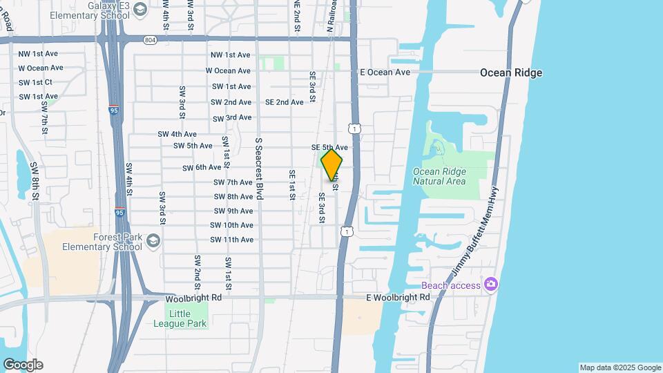 809 SE 4th St Map and Location Details