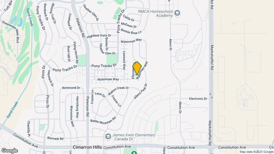 7228 Waterman Way Map and Location Details
