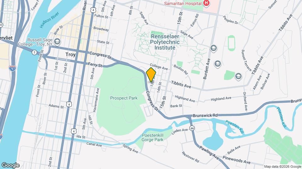 36 13th St Map and Location Details