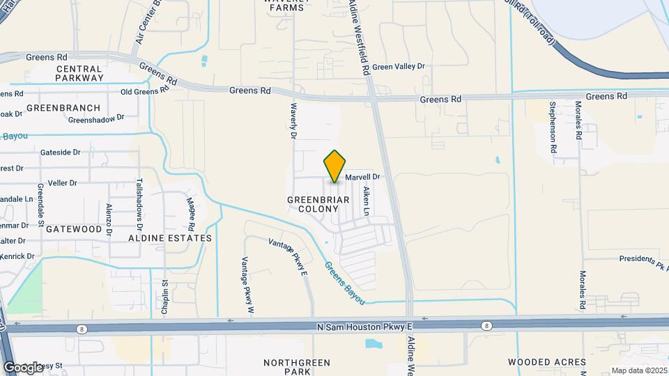 15625 Weldon Dr Map and Location Details