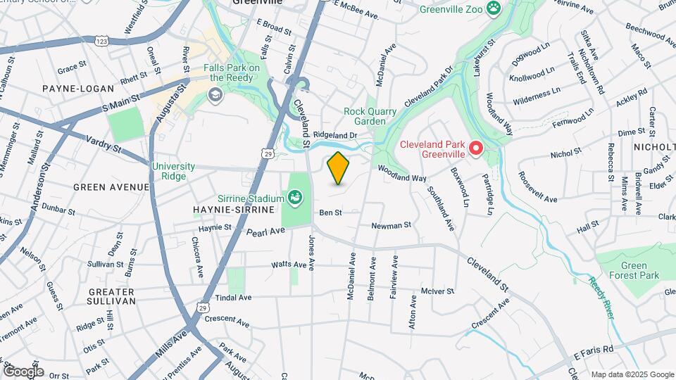 34 Knoxbury Terrace Mapa y Detalles de la Ubicación