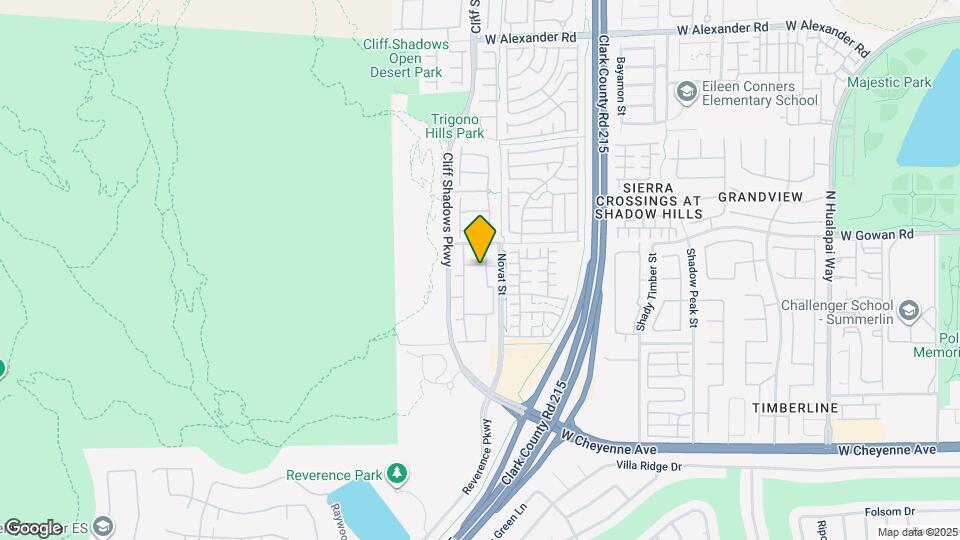 3511 Desert Cliff St Map and Location Details