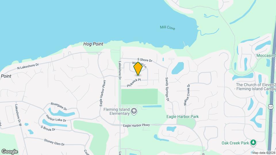 1742 Pickwick Pl Map and Location Details