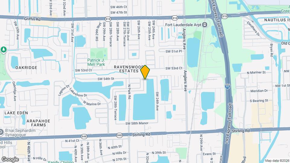 5420-5422 SW 25th Ave Map and Location Details