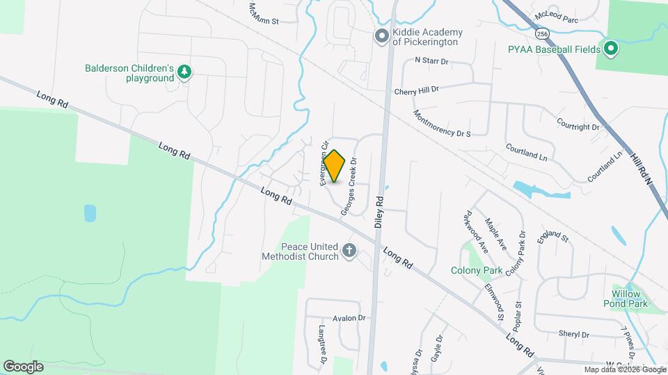 317 Evergreen Cir Mapa y Detalles de la Ubicación