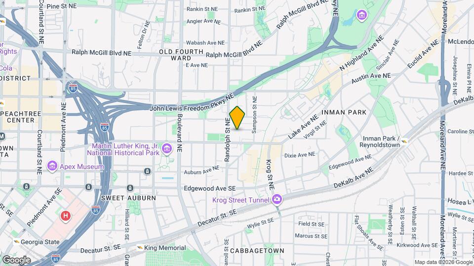 613 McGruder St NE Map and Location Details