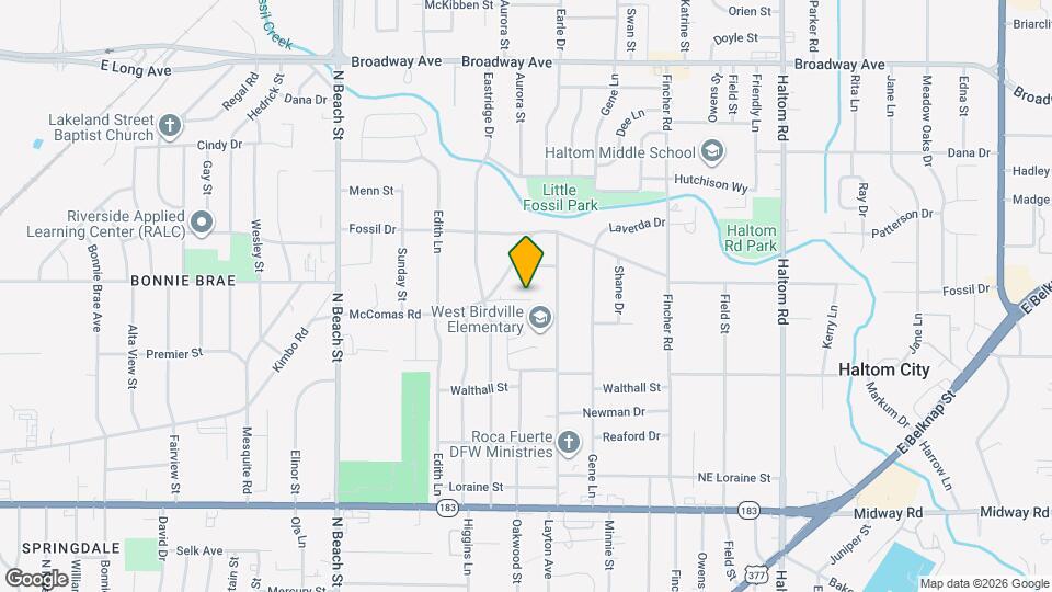 4313 Jerry Ln Map and Location Details