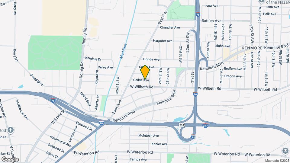 1260 Childs Ave Map and Location Details