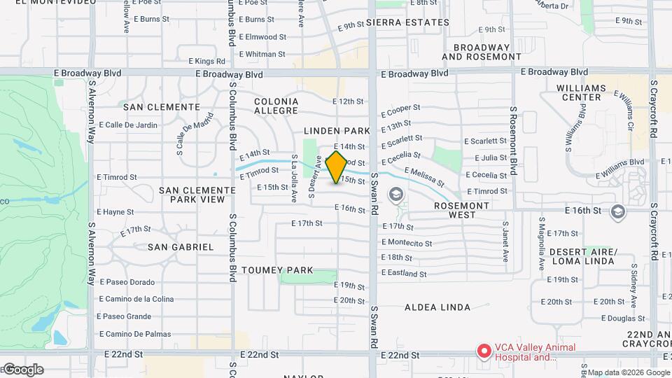 4559 E Malvern St Map and Location Details