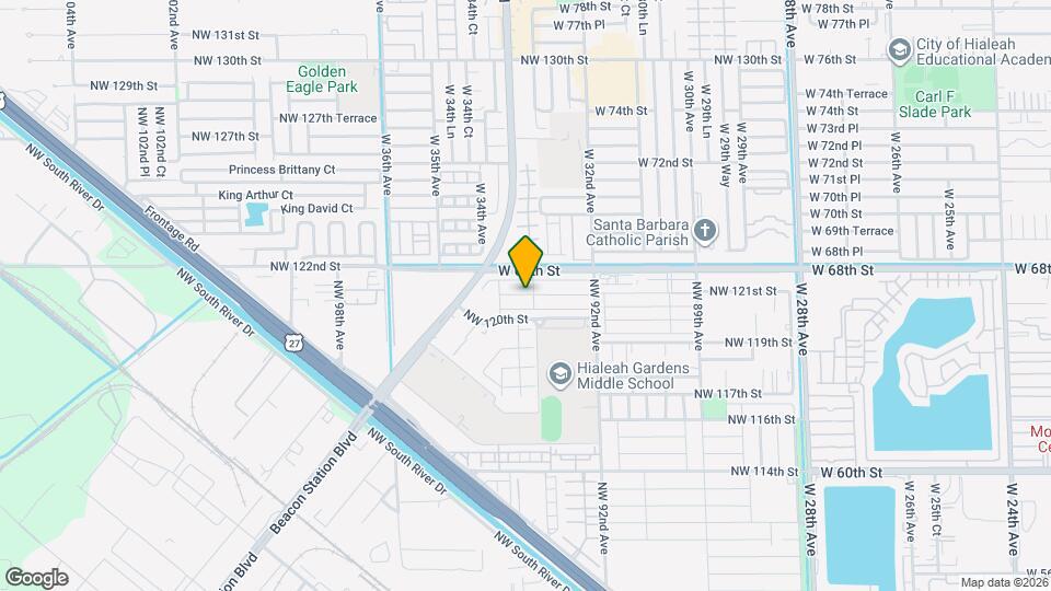 9316 NW 121st St Mapa y Detalles de la Ubicación