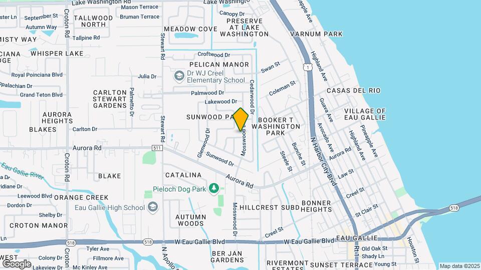 1252 Ridgewood Dr Map and Location Details