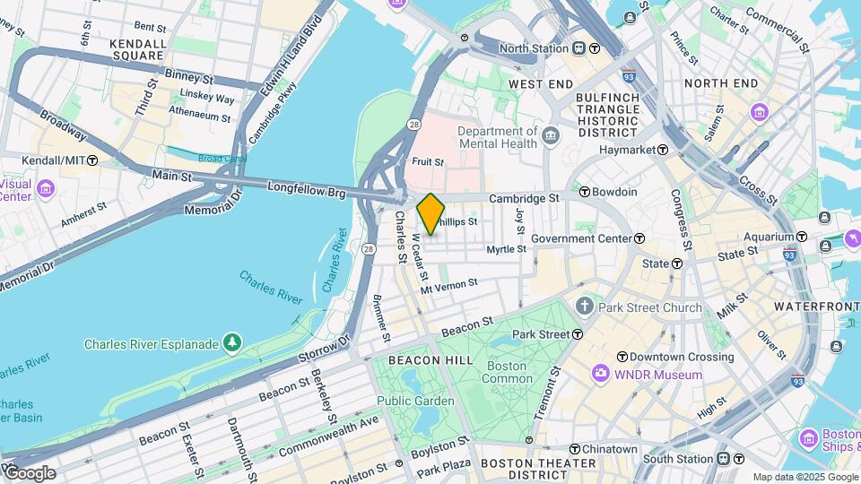 79 Revere St, Unit 2 Map and Location Details
