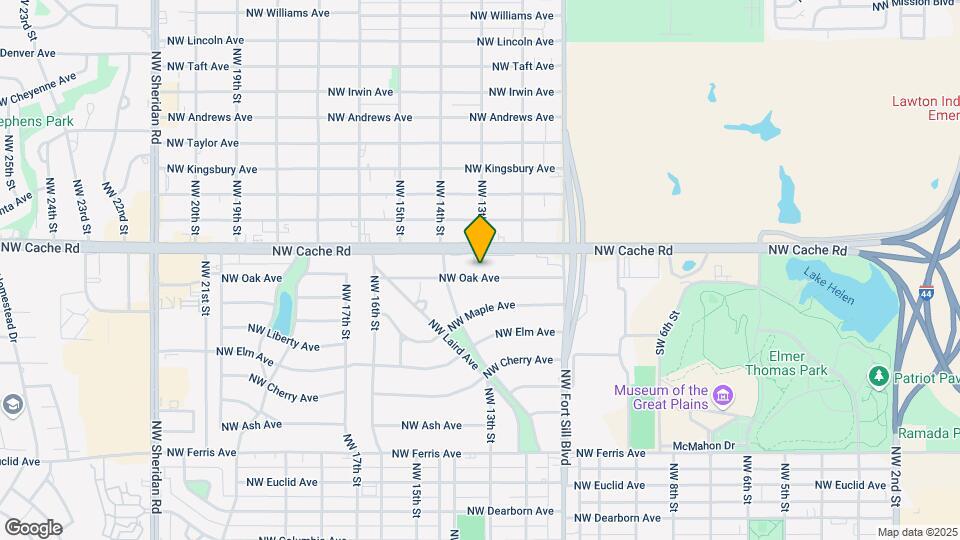 1139 NW Oak Ave Map and Location Details