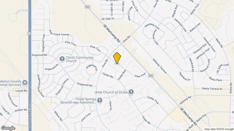42 Pine Trace Course Map and Location Details