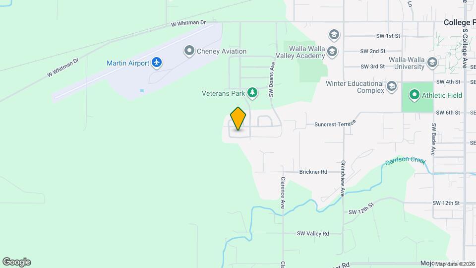 1348 SW Julia St Map and Location Details