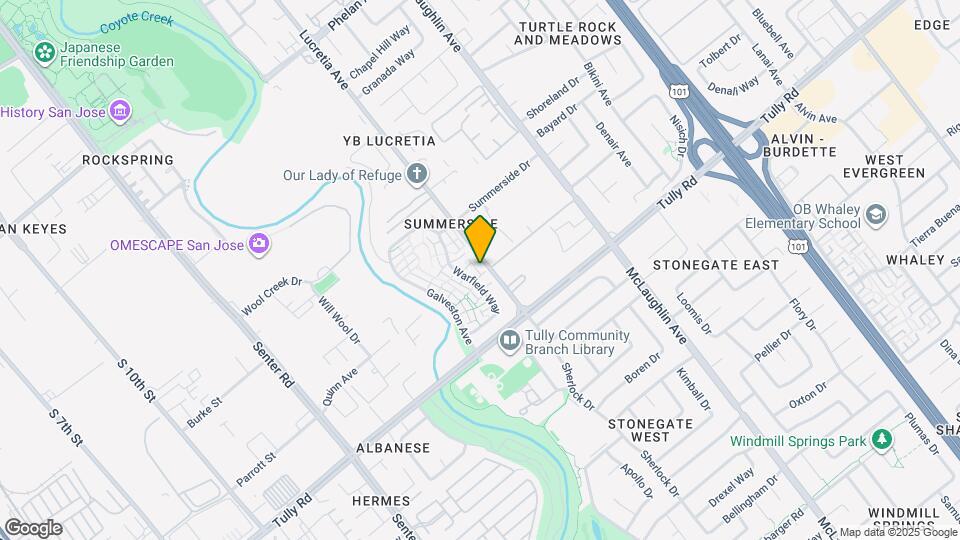 2280 Warfield Way Map and Location Details