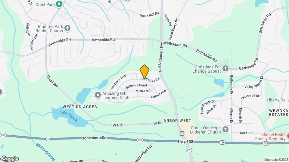 2802 Topaz Rd Map and Location Details