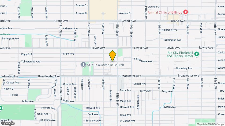 1512 Yellowstone Ave Map and Location Details