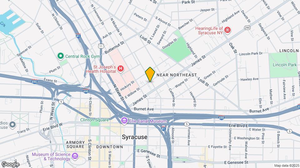 407 N McBride St, Unit 2 Map and Location Details