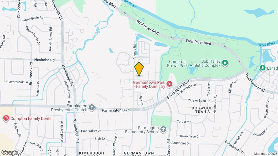 8442 Farrah Ln Map and Location Details