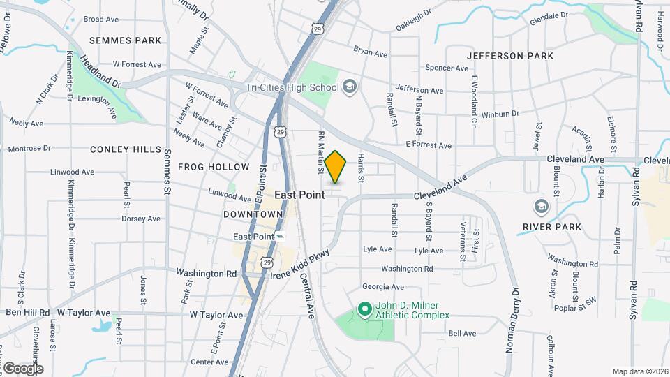 1476 Ashley Way Map and Location Details