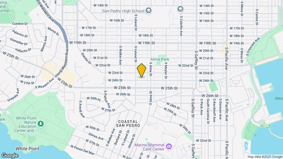 1062 W 24th St Map and Location Details