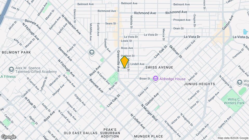 5617 Bryan Pkwy Mapa y Detalles de la Ubicación