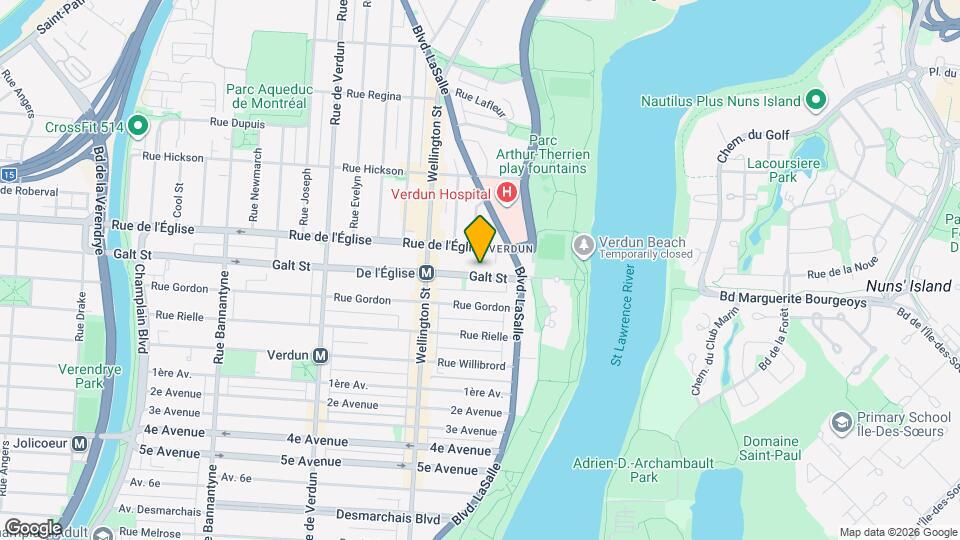 91 Galt Rue Map and Location Details