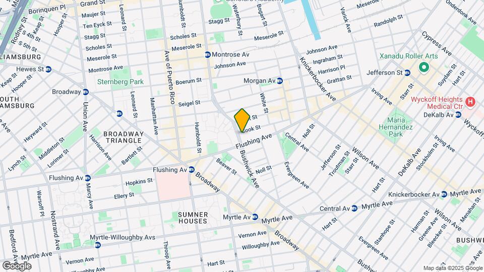435 Bushwick Ave Map and Location Details