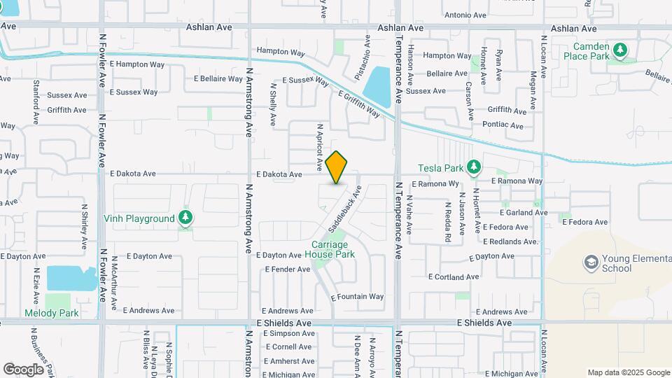 6801 E Ramona Wy Map and Location Details