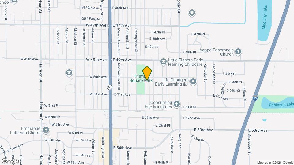 5025 Delaware St Map and Location Details