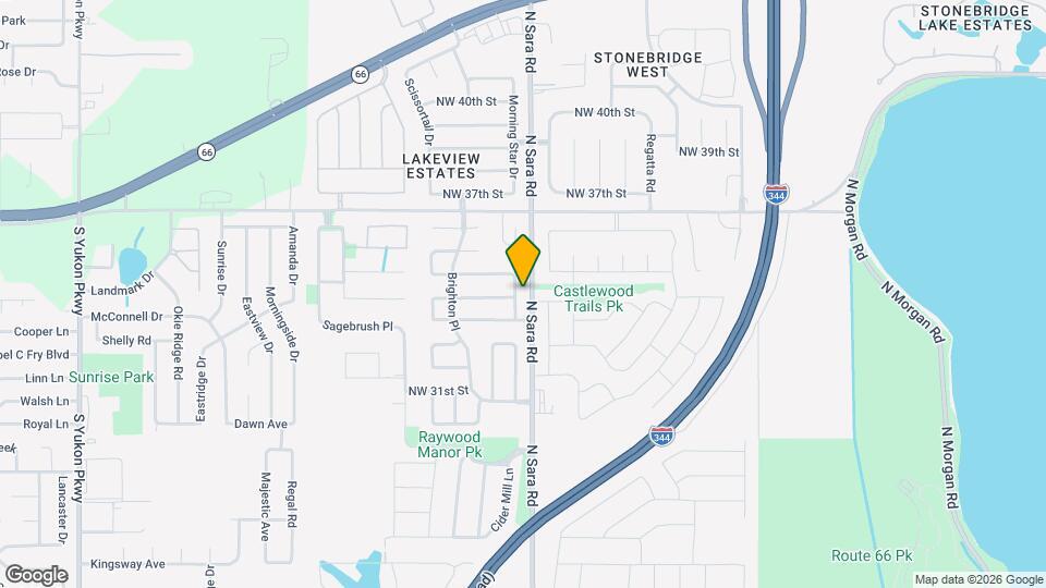 3416 Chester Terrace Map and Location Details