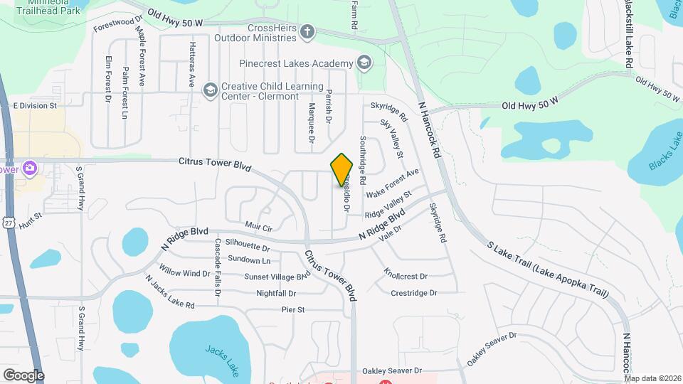 1739 Presidio Dr Map and Location Details