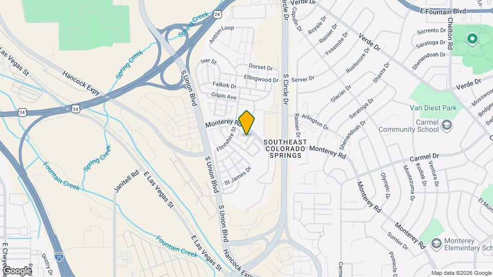 2424 St Paul Dr Map and Location Details