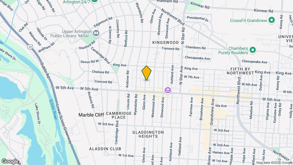 1642 Glenn Ave-Unit -1642 Glenn Avenue Map and Location Details