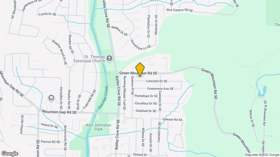 2505 Lancelot Dr SE Map and Location Details