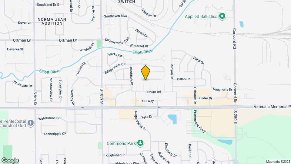 2039 Bridgewater Cir Map and Location Details