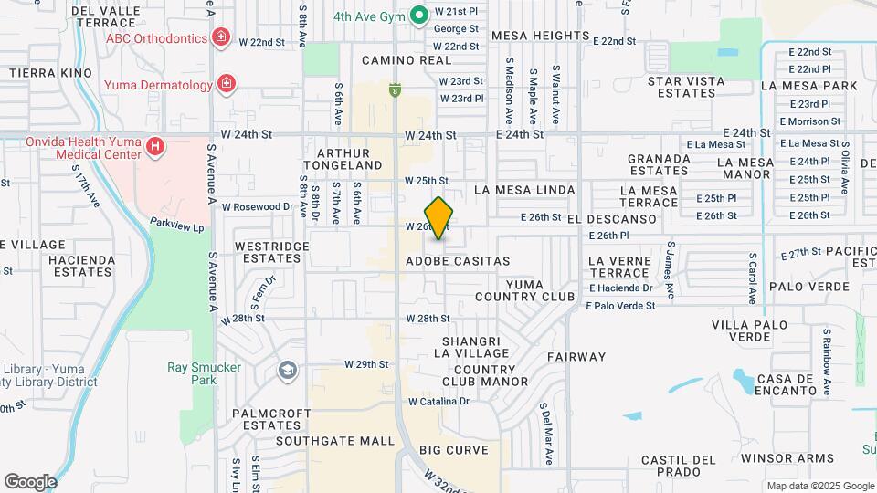 2640 S Virginia Dr Map and Location Details