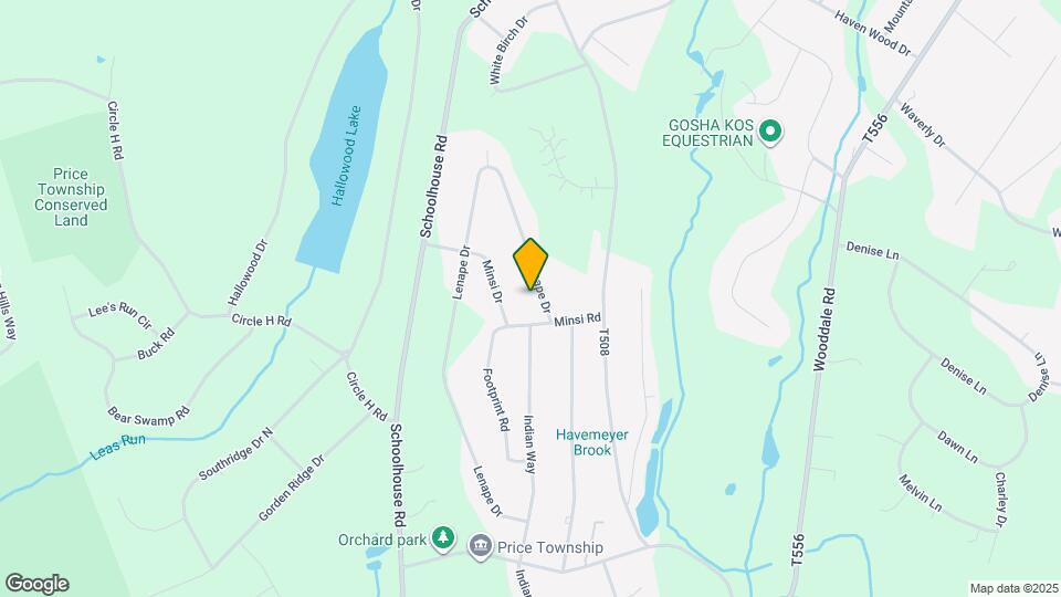 5 Lenape Dr Map and Location Details