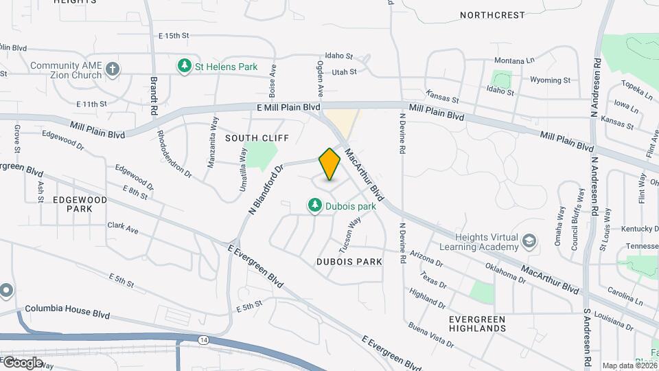 5100 Berkeley Way Map and Location Details