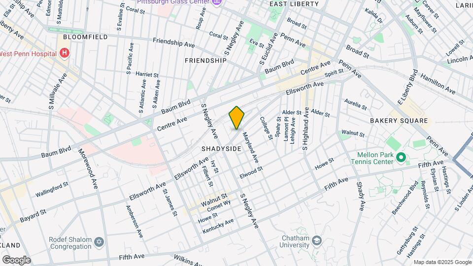 5745 Ellsworth Ave Mapa y Detalles de la Ubicación
