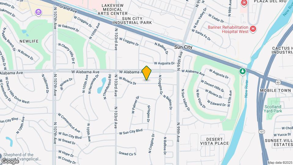 10042 W Riviera Dr Mapa y Detalles de la Ubicación