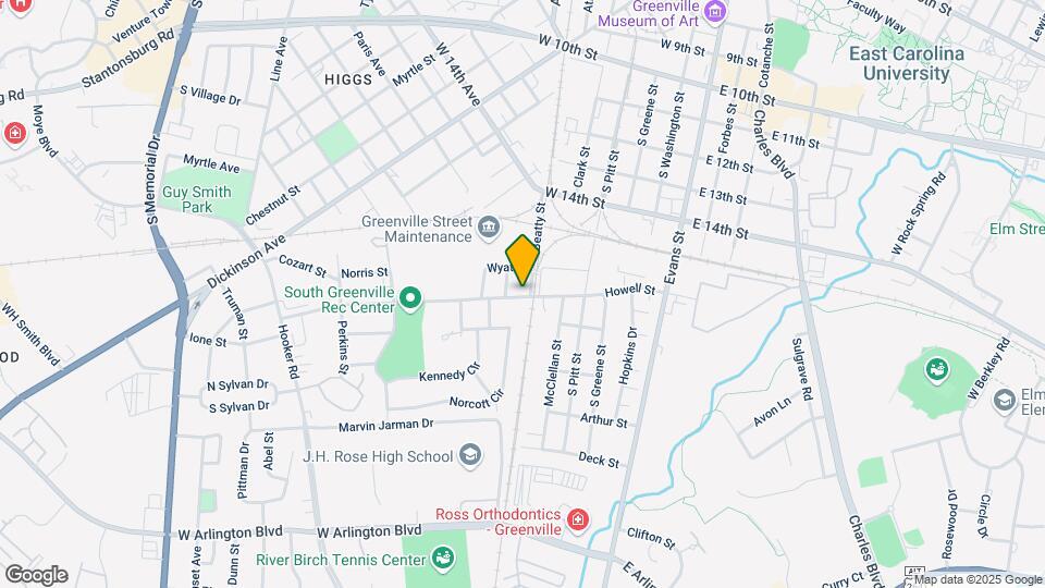 600 Howell St Mapa y Detalles de la Ubicación